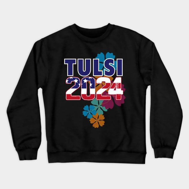 Tulsi 2024 Crewneck Sweatshirt by HROC Gear & Apparel